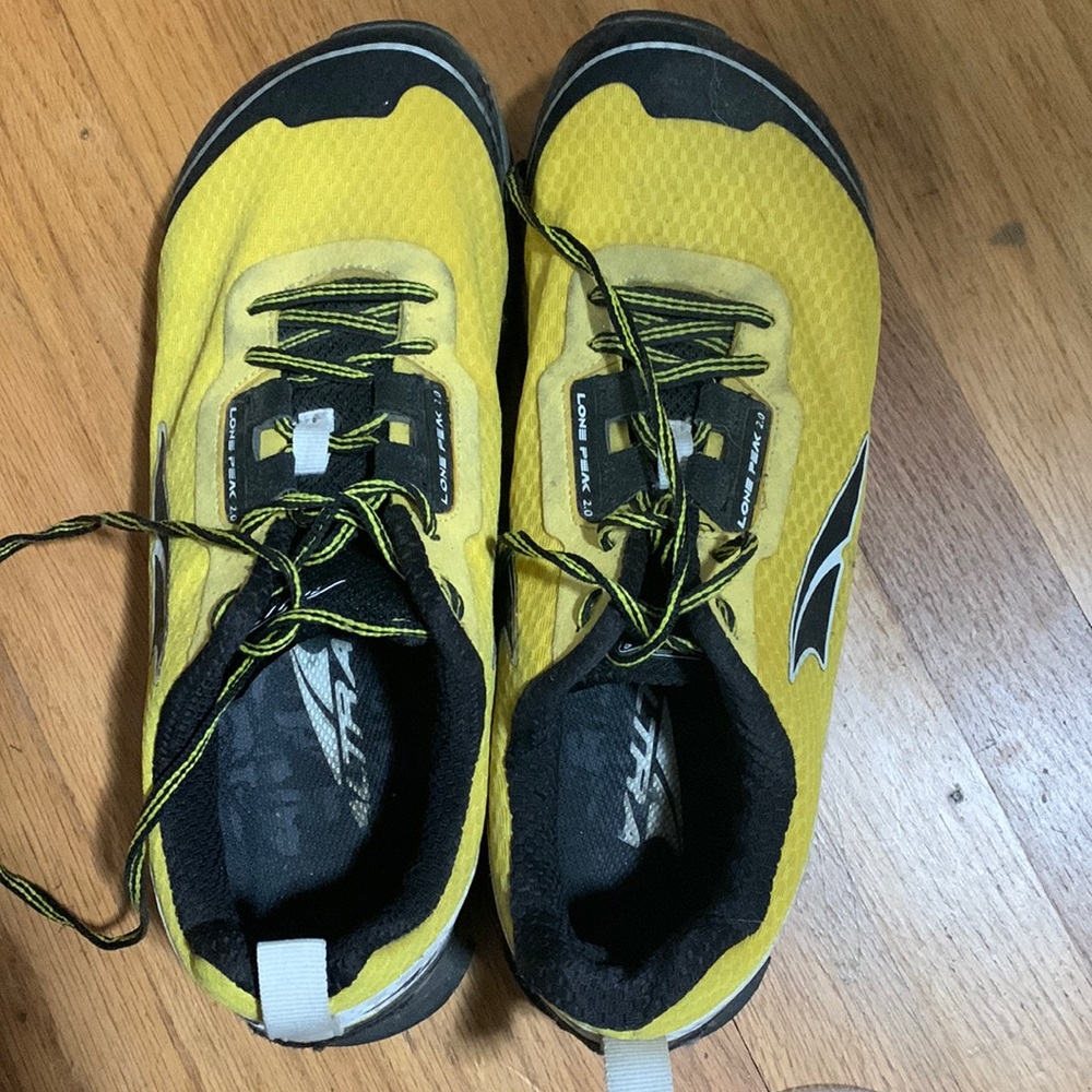 Alta bright yellow athletic shoes
